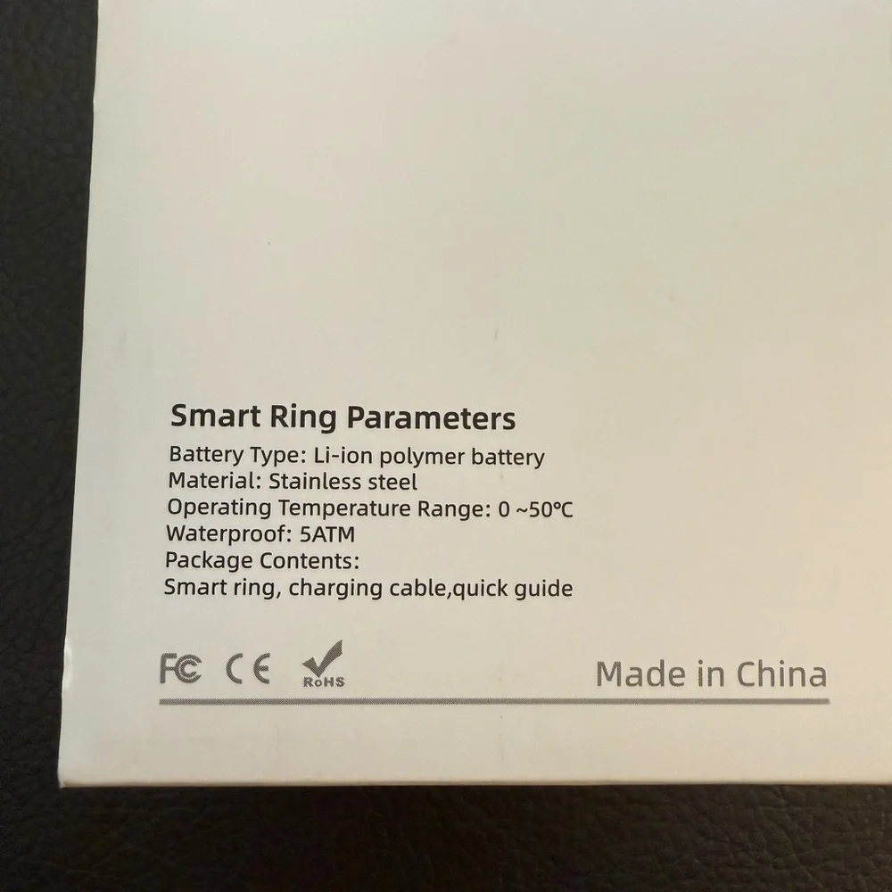 Smart Ring in Gold and White